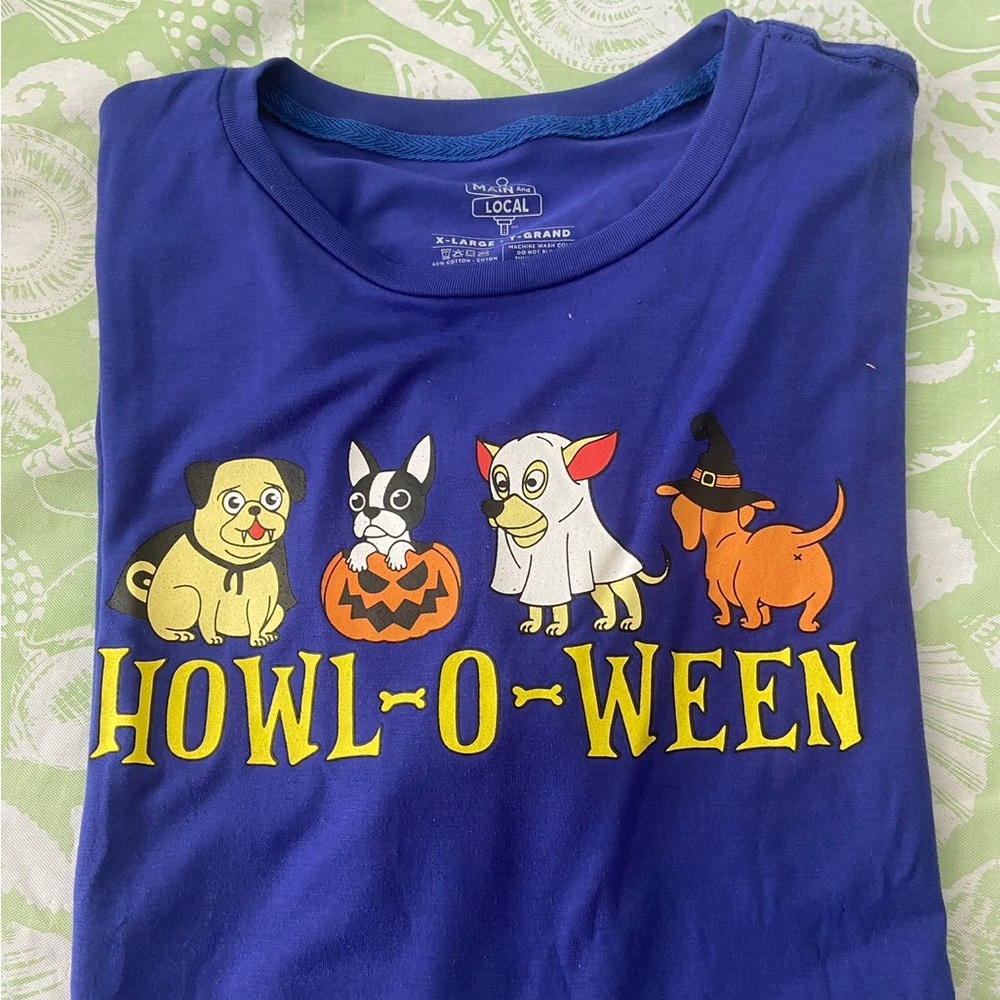 Men’s Main and Local Howloween Graphic Tee Size XL - Picture 3 of 3